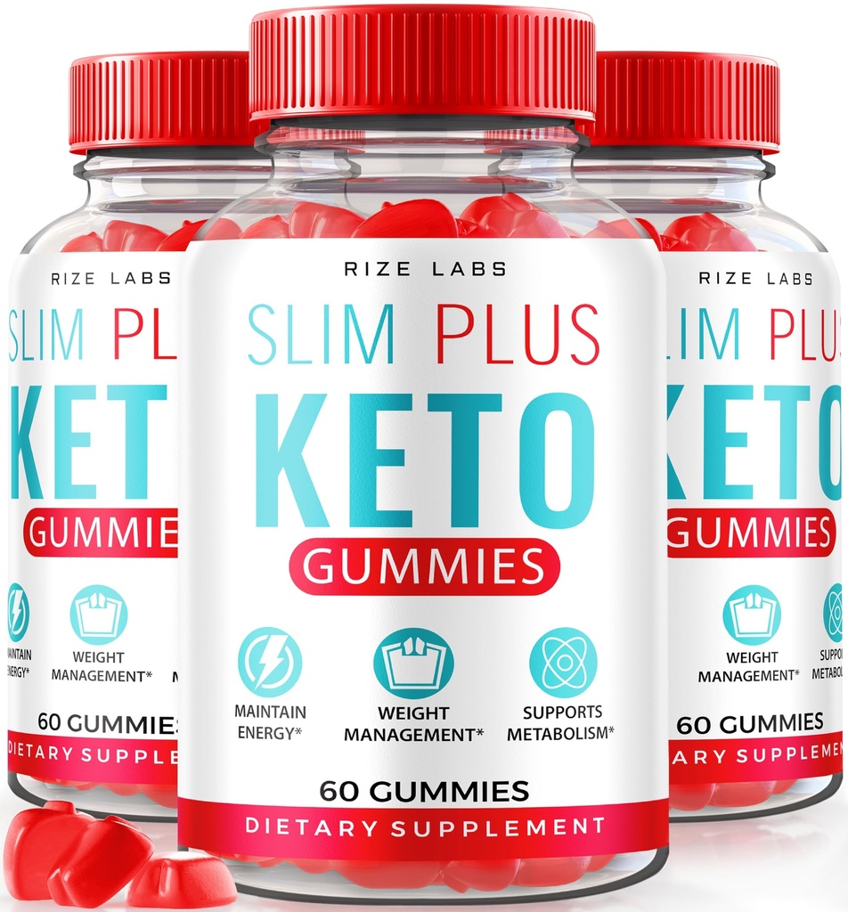 rize labs - Slim Plus Keto ACV Gummies for Advanced Weight Loss, All Natural Apple Cider Vinegar Suplemento (180 Gummies)