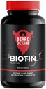 Beard Octane Biotin - Crecimiento del cabello de barba con biotina 10.000mcg - 60-Day Supply - Healthy, Strong, Faster, Thick Beard Growth Vitamin Supplement - Made in The USA