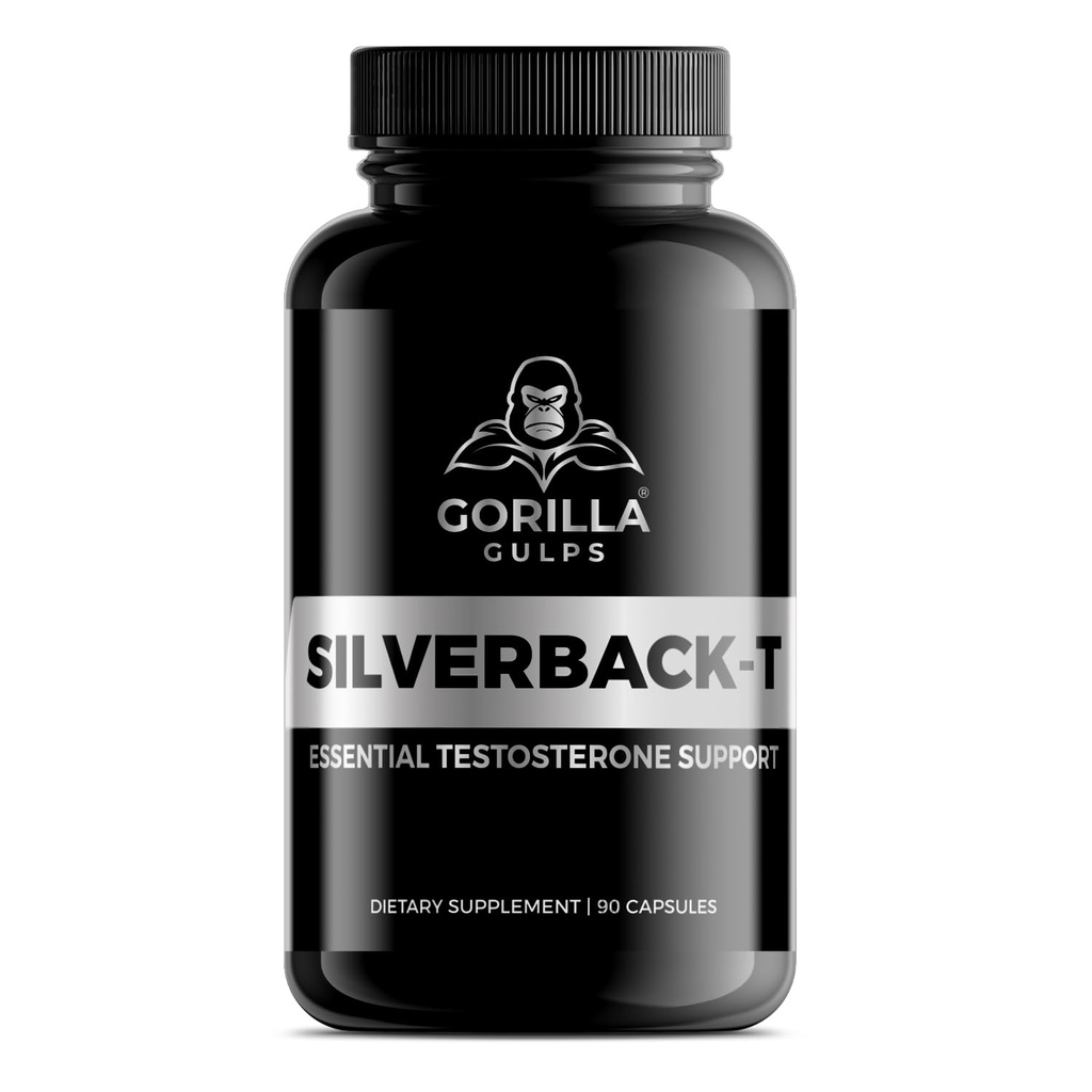 Gorilla Gulps ← Silverback-T ← Testosterona Esencial Apoyo ← La resistencia de los hombres, la resistencia, " Strength Booster ← 90 Capsules