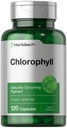 Horbäach Chlorophyll Capsules Silencio 120 Conde ← No GMO y Gluten Suplemento gratuito Silencio Naturally-Occurring Pigment