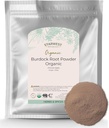 Starwest Botanicals Burdock Root Powder Orgánico - Fuente Natural de Antioxidantes, Herb Loose para té, arroz, sopa " Stews, Certified Kosher, Non-GMO - Bulk 1 lb Bag
