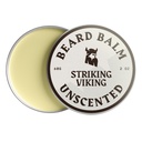 Bálsamo de barba vikinga para hombres - Salir en Acondicionador de barba - Bálamo picante Hecho con mantequilla de barba naturalmente derivada, Aceites Argan & Jojoba (2 onzas (Pack de 1), sin olor)
