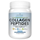 AMANDEAN Collagen Peptides Powder (17.6oz). Grass-Fed Hydrolyzed Protein Supplement. Promueve juntas saludables, piel, cabello, uñas. Desarrollado " Fácil de mezclar.