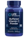Extensión de la vida Pólvora de vitamina C, Minerales de Buffering, Calcio, Magnesio, Potasio & zinc, para estómagos sensibles, Gluten Free, No GMO, Vegetariano, 454 Gramos, Alrededor de 84 Servimientos