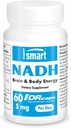 Supersmart - NADH 5mg por día (Reduced Nicotinamide Adenine Dinucleotide) - Suplemento de la NADH - Píldoras de energía Silenciosos No GMO & Gluten Gratis - 60 cápsulas de liberación retrasadas