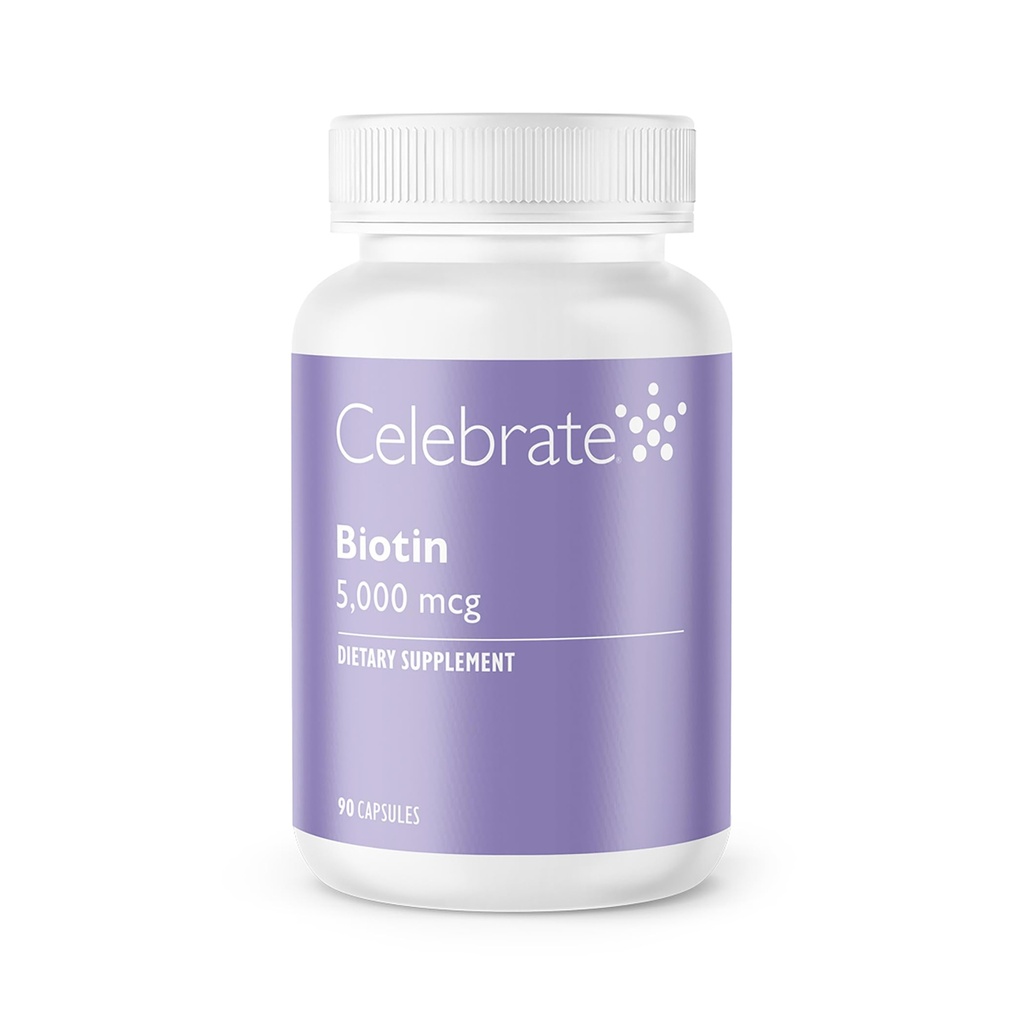 Celebrar Biotin 5,000 mcg - 90 Conde