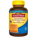 Complejo de condroitina de Glucosamina hecha con MSM, Suplemento dietético para soporte conjunto, 120 caplets, 60 Day Supply