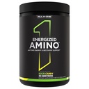 Regla 1 Amino Energizado: En cualquier momento de energía y recuperación Soporte con BCAAs, Glutamina, Citrulline, Beta Alanine y Caffeine de extractos de hoja de café verde (30 servidos, dulce amargo)