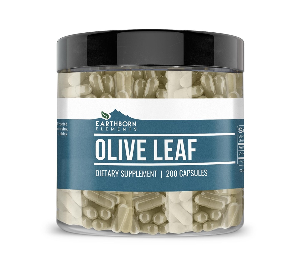 Los Elementos Terrestres Leaf Extracto 200 Capsules, Puro ' Undiluted, No Additives