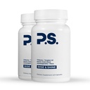 PS Natural Testosterone Booster para Hombres - Premium D3 y Zinc Suplementos para Hombres con Tribulus, Horny Goat Weed, y Tongkat Ali - Test Booster y Suplementos de Energía (120 cápsulas)