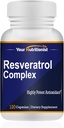 Antioxidantes complejos de resinveratrol, 120 cápsulas, 60 días