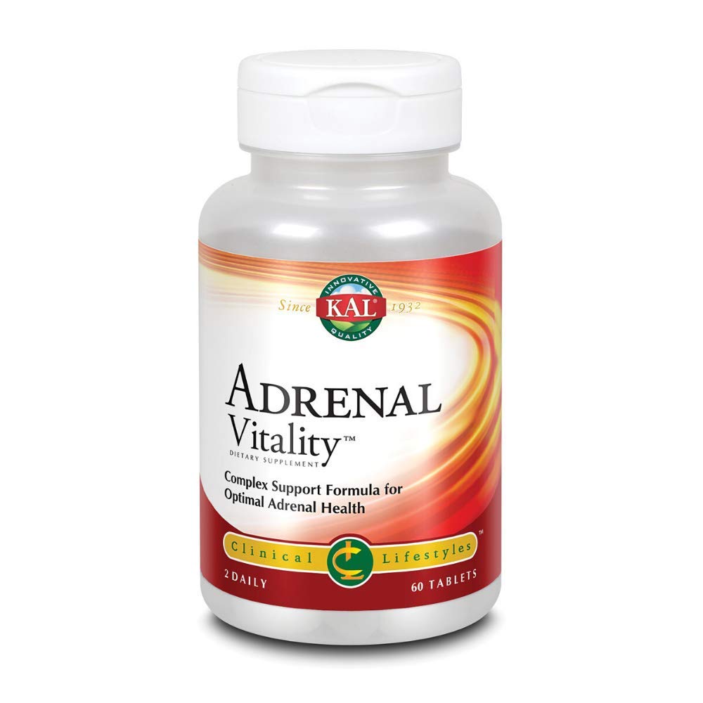 Tablas de Vitalidad Adrenal KAL, 60 Cuenta