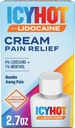 Crema de Alivio de Dolor Icy Hot Max con Lidocaine Plus Menthol, 2.7 onzas