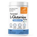 Sandhu's L-Glutamine Powder tención 100 Servings, 500 Gram, 17.6 Oz., Tamaño grande, 3 Meses Supplyfort Made in USA ← Non-GMO, Amino Acid Supplement for Muscle Support and Gut Health