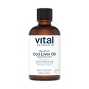 Nutrientes Vitales - Aceite de Hígado de Cod Ultra Puro 1025 (Grado Pharmaceutical) - 100% Aceite de Hígado de Cod Noruega Puro - 200 ml por botella