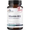 Diseños para la salud Vitamina B12 Lozenges - B12 Vitaminas 5000 mcg Metilcobalamina - Vitamina B12 Suplementos - Vegan + No GMO, Natural Berry Flavor (60 Lozenges Quick Dissolve)