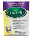 Culturelle Digestive Health Probiotic - 2 Boxes, 80 Capsules Cada uno