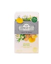 Ahmad Tea Herbal Tea, Ginger, Peppermint, Fennel, Dandelion, " Birch 'Detox' Teabags, 20 ct (Pack of 6) - Decaffeinated " Sugar-Free