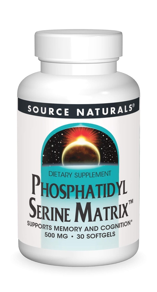 Fuente Natural Phosphatidyl Serine Matrix 500 mg - 30 Softgels