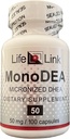 LifeLink DHEA MonoDEA (dehidroepiandrosterona) ← 50 mg x 100 cápsulas ← Soporte hormonal, Anti-Envejecimiento rígido en EE.UU.
