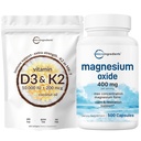 Micro Ingredientes Vitamina D3 10,000iu + K2 200mcg Aceite de coco Softgels &amp; óxido de magnesio 400mg Embalaje de abarrotes ← Esencial Sunshine Vitaminas ← Forma elemental para Max Concentration