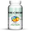 Vitamina C Complejo 600 mg Suplemento – Recomendado dosis diarias Vitamina C Tablas con Bioflavonoides de limón, Calcio &amp; Fosforo – Apoyo a la Salud Inmunitaria – Puro-C Bio 600 - No GMO, Vit C Vegan 90 Tabletas