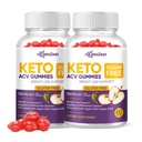 Keto Acv Gummies for Advanced Weight Loss " Belly Fat Burn - Pro Active Super Apple Cider Vinegar Gummies - Rapid Fat Burner Diet Supplement for Women Hombre - Sugar Free &amp; Gluten Free (1000MG)