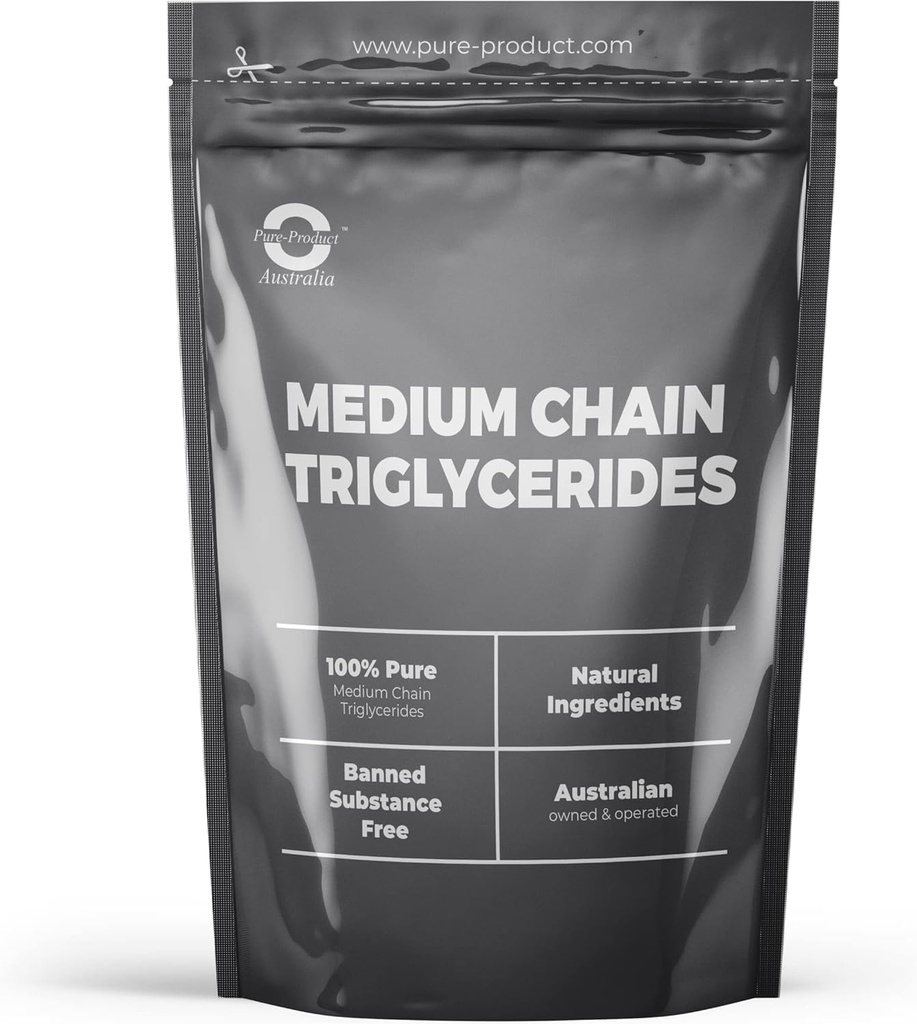 Producto puro Australia - Triglicéridos de cadena media (MCT Oil Powder) 2.2 libras - Vegetarian Friendly