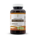 Secretos del Caballo de Triba Chestnut 120 Capsules, 1000 mg, Hecho con Castaña de Caballo Orgánico (Aesculus hippocastanum) Nuez seca (120 cápsulas)