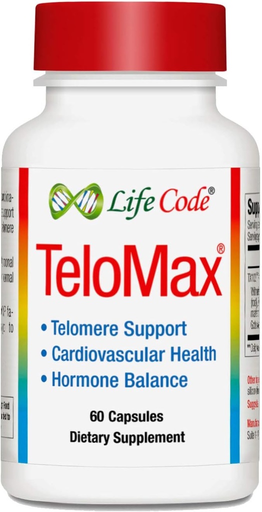 Código de vida TeloMax - Suplemento Telomere promueve la función celular saludable