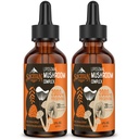 Liposomal Mushroom Complex Drops 2000 MG - 20 extractos orgánicos de hongos - Advanced Liquid Formula for Immunity, Cognitive and Memory - Lions Mane Supplement, Reishi, Cordyceps, Chaga, 60 Servings