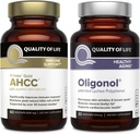 Características de la calidad de vida Kinoko Gold AHCC y Oligonol Lychee Extract - Immune Support Healthy Aging Bundle