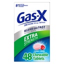 Gas-X Extra Strength Cajas de Alivio de Gas Chewable con Simethicone 125 mg, Cereza - 48 Conde