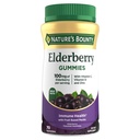 Bounty Elderberry Gummies, Suplemento dietético, soporta la salud inmune, contiene vitamina A, C, D, E y Zinc, 100 mg, 70 Gummies
