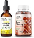 Wild &amp; Organic Turmeric Ginger Tincture 2 fl oz " Tart Cherry Gummies