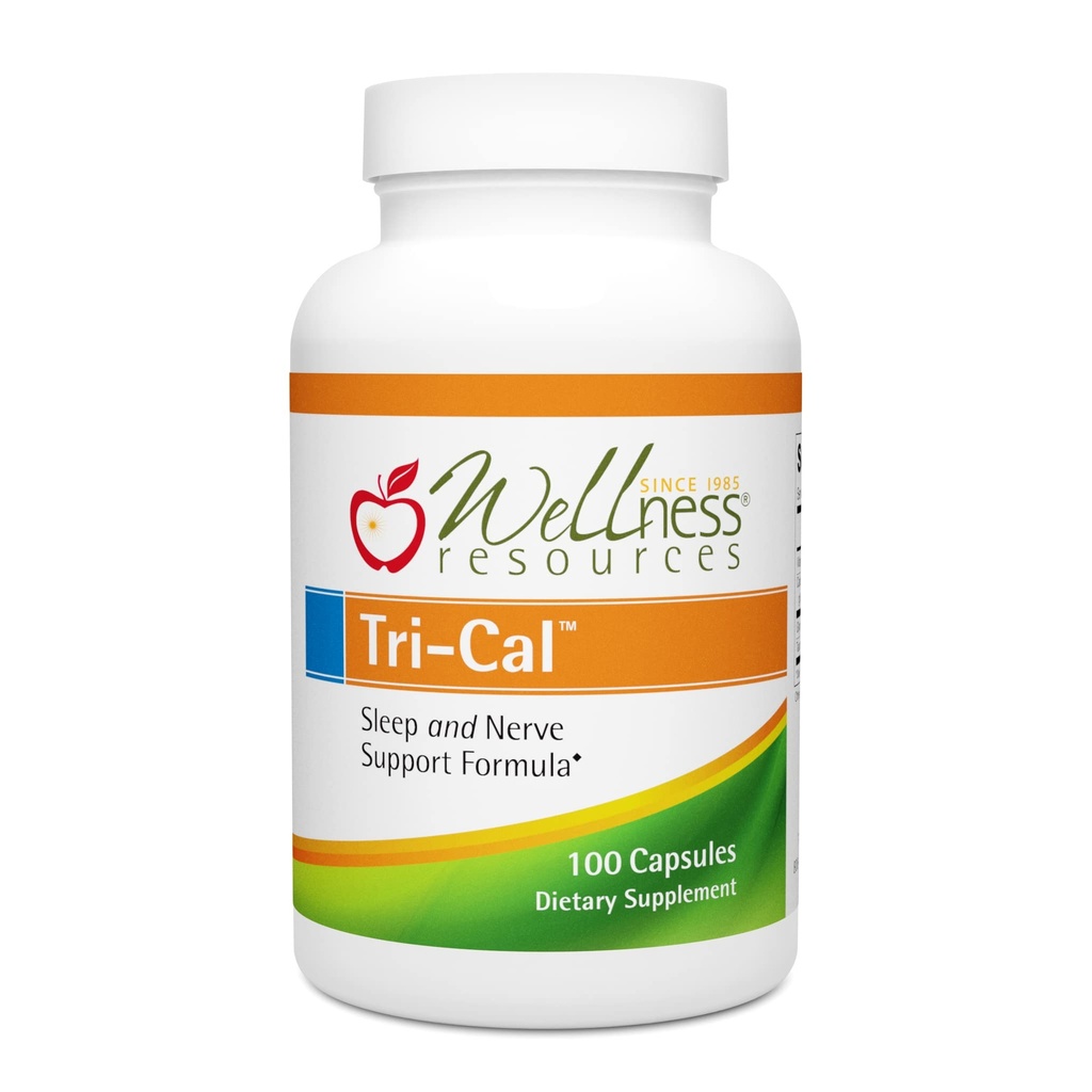 Tri-Cal - Taurina, Glycine y Calcio para Relajar y Dormir (100 cápsulas vegetarianas)