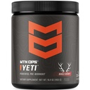 MTN OPS Yeti Pre-Workout Powder Energy Drink with Creatine, 200mg Caffeine &amp; BCAAs with Beta Alanine, 30-Serving Tub, Bugle Berry