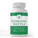 PURE ORIGINAL INGREDIENTES Stinginginging Nettle (100 cápsulas) Hoja siempre pura, sin aditivos ni artillería, Lab Verified