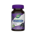 Camino de la Naturaleza Sambucus Sleep + Immune* Elderberry Gummies, Sleep and Immune Support*, Con Melatonina, Vitamina C, L-Theanine, Zinc, 50 Gummies (Packaging May Vary)