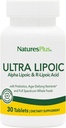 Natures Plus Ultra Lipoic - 30 Bi-Layered Tablets - Alfa Lipoic & R-Lipoic Acid - Antioxidant Support - with Probiotics & Age-Defying Nutrients - Gluten Free - 30 Servings