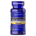 Puritan's Pride Premium Super Strength Melatonin 10mg Sleep Aid, Dietary Supplement for Sound, Restful, and Longer Sleep Support, 4 Month Supply, 120 Rapid Release Capsules (Packaging May Vary)