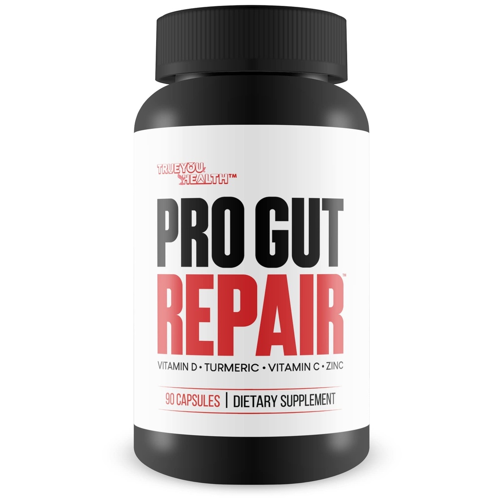 Reparación Pro Gut - Suplementos de Reparación de Gut Líquido - Fórmula Natural de Alta Fibra w/Vitamin C & Vitamina D - Turmérico - Zinc Gut Reparación Soporte - Promover la Salud Digestiva