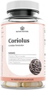 Natural Restore Coriolus Versicolor Mushroom Extract Suplemento, 30 Percent Polysaccharides, Non GMO, Gluten Free, 90 Capsules, Original Turquía Tail Mushroom Suplemento