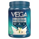 Vega Proteína y Verdes Protein Powder Creamy Vainilla (11 Servimientos) 25g Protein Plus Veggies, Vegan, No GMO, Pea Protein para Mujeres y Hombres, 1.2lbs