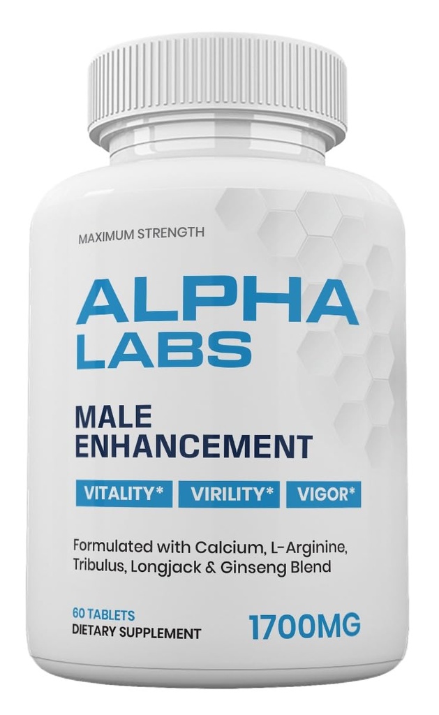 Zonata Official Alpha Labs Dietary Supplement for Male, Natural Formula to Sustain Energy & Performance Levels, Alphalabs Best Reviews (60 Tablets)