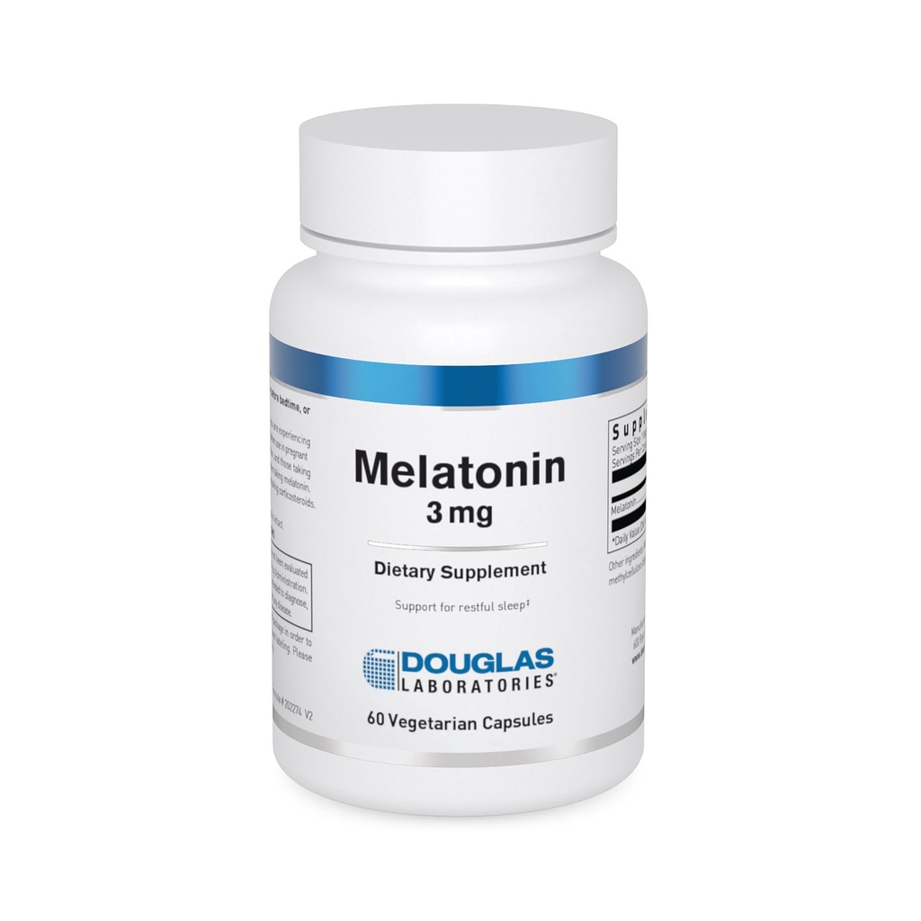 Douglas Laboratories Melatonin 3 mg ← Soporta Ciclos de sueño/algo