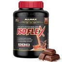 ALLMAX Nutrition - ISOFLEX Whey Protein Powder, Whey Protein Isolate, 27g Protein, Chocolate, 5 libras