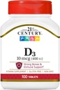 21st Century D3 400 IU Tablets, 100 Condes