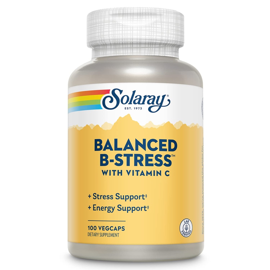 SOLARAY B-Stress Suplemento Silencio 100 Conde
