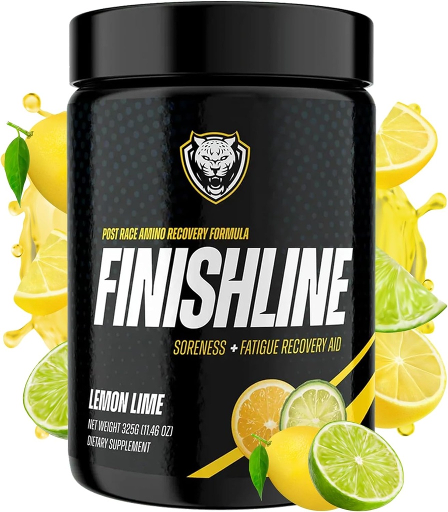 6AM Run Endline - Amino Energy Powder - Post Run Recovery Drink - Branch Chain Amino Acids Powder - Heal and Recovery Powder - Keto Post Workout Powder - Lemon Lime BCAA Powder - 50 Scoops